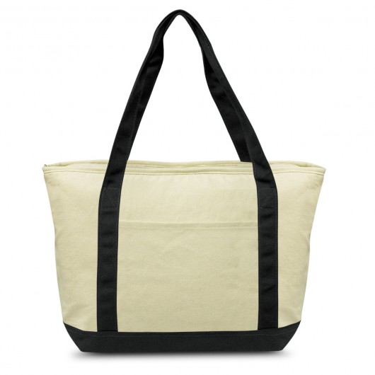 Black Calico Cooler Bags
